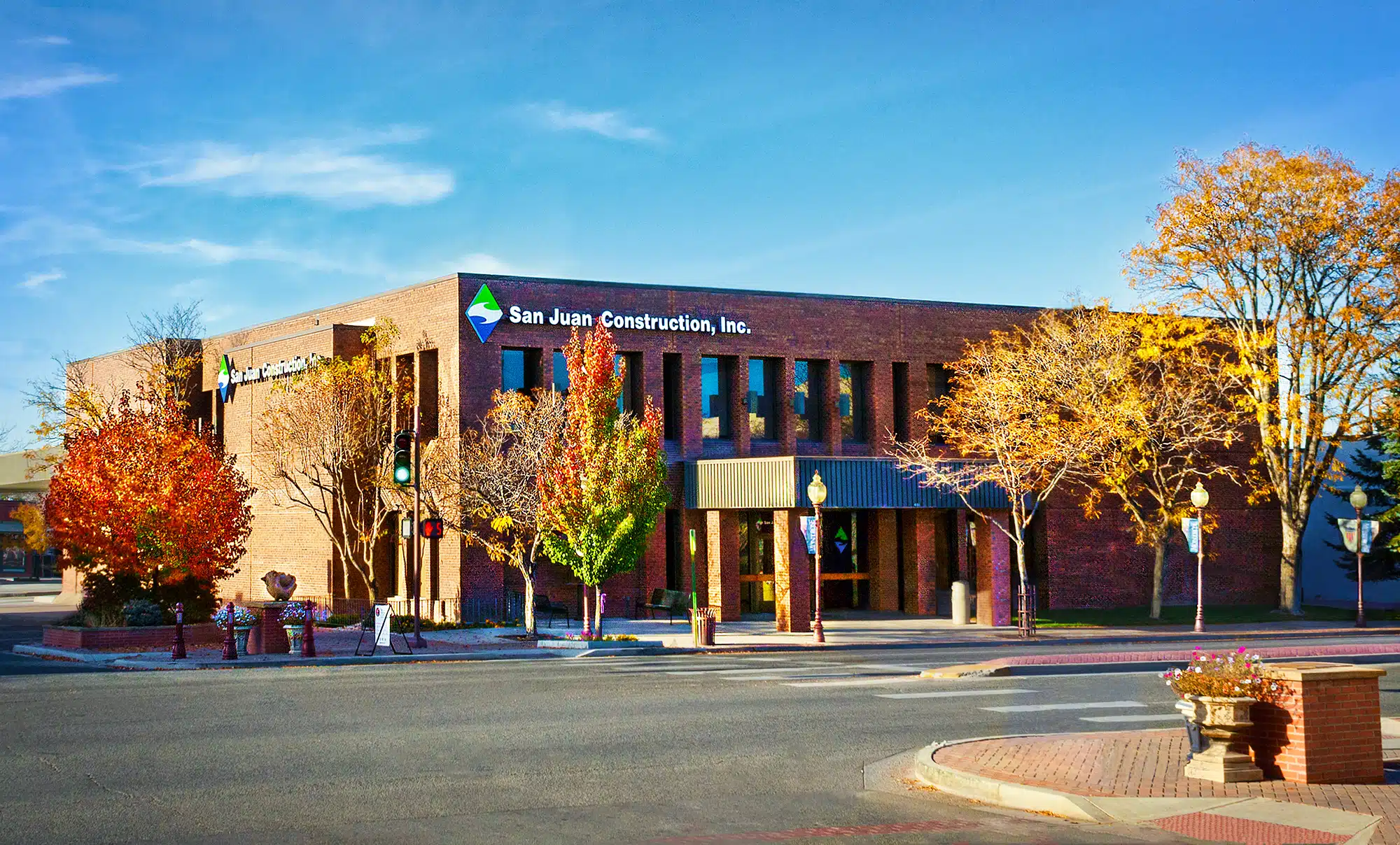 Front of San Juan Construction Building